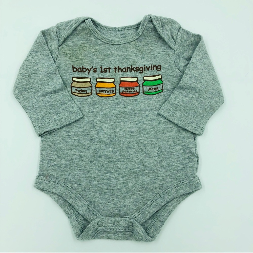 Thanksgiving Onesie 3-6 Months